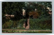 Delaware OH-Ohio, Hole In The Wall Vintage Souvenir Postcard picture