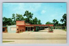 Folkston GA-Georgia, Plaza Motor Lodge, Advertisement, Antique Vintage Postcard picture