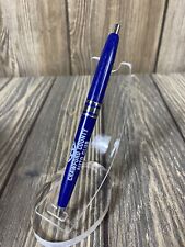 Vintage Blue AAA Crawford County Auto Club Reptractable Pen Advertisement L picture