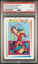 1992 Disney Skybox Hawaiian Goofy #189 Pop 1 PSA 9 Mint picture