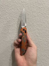 Kershaw Iridium 2038 Orange Custom Gunmetal Gray D2 Knife Hunting Kryptek Camo picture