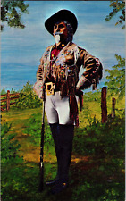 Col. William F. Cody (Buffalo Bill)  Wild Wild West Show Vintage Postcard (A10) picture