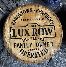 LUX ROW Distillery/ KY Bourbon Barrel Whiskey Reclaimed Head / Top 21” Diameter picture