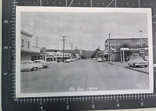 Vintage B&W RPPC Postcard Pe Ell Washington Main Street Scene Kodak 1950-now picture
