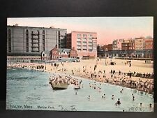Postcard Boston MA c1900s - Marine Park Beach Scene picture