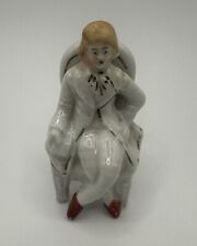 Made In Japan Figurine Colonial Figure Sitting In A Chair picture