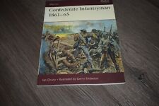 Confederate Infantryman 1861-65 by Ian Drury 2004 reprint Osprey book picture