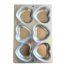 Wilton Heart Cake Pan Valentines Hearts Party Baking 2105-11044 1994 Vintage  picture