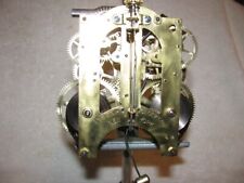 ANSONIA 4 1/2  ROYAL BONN CASE READY CLOCK MOVEMENT SERVICED ,NEW MAINSPRINGS picture
