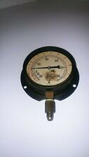 Vintage Marsh Instrument Company 5801 Vacuum Pressure Gauge Navy Calibrated picture