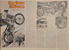 1972 Bultaco Big Bore Sherpa T Motorcycle 2p Print test article picture