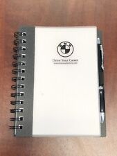 BMW US Factory Journal Book w/Pen Black Softback Blank New Never Used M Sport picture