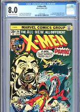 X-Men #94 CGC 8.0 OW-White Pages 2nd New X-Men 3rd Full Wolverine App 1975 picture