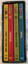 Vtg 1965 THE WONDERFUL WORLD of WALT DISNEY Hard Cover Books BOXED SET (4) picture