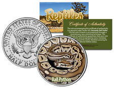 BALL PYTHON * Collectible Reptiles * JFK Half Dollar US Coin ROYAL SNAKE REGIUS picture