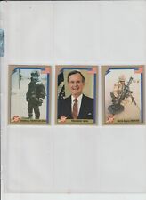 1991 AMERICA'S MAJOR PLAYERS INC.  DESERT STORM  COMPLETE SET picture