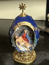 House of Faberge Mary Reclaims Her Son Franklin Mint Egg picture