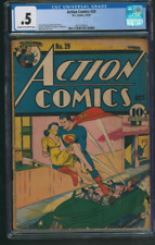 Action Comics #29 CGC .5 DC Comics 1940 Superman 1st Official Lois Lane Cover picture
