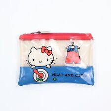 Vintage 1976 Sanrio - Hello Kitty Neat and Clean Clear Vinyl Bag VERY RARE picture