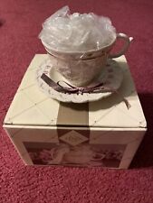 lenox new in box tied with love tahlia teacup with sachet picture