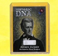 2022 Historic Autographs Andrew Jackson DNA Hair Relic Card 70/154 President  picture