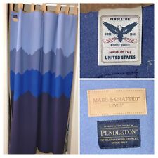The New West Blanket By Pendleton For Levi’s Made & Crafted 2014 HTF Blue Wool picture