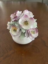 BEAUTIFUL PORCELAIN BOUQUET OF FLOWERS- CROWN ROYAL BONE CHINA ENGLAND picture