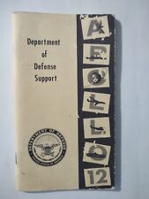 Very Rare Apollo 12 NASA Department of Defense Support Booklet Press Kit picture