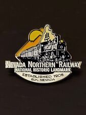 Nevada Northern Railway Railroad Train Pin, Steam Engine picture