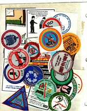 HUGE LOT OF 25 DIFFERENT MSHA-MSA SAFETY COAL MINING STICKERS  picture
