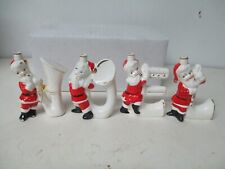 Very Unusual Commodore Santa Claus on Musical Instrument Horn NOEL Letters picture