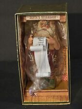 Vintage Hallmark Santa Checking It Twice Christmas Special Edition Ornament 1980 picture