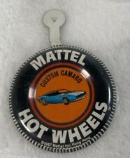 Vintage Mattel Advertising Lapel Tab Custom Camaro Hot Wheels 1967 Red Lines picture