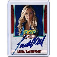 Custom Laura Vandervoort (Smallville, Supergirl) Auto Card picture