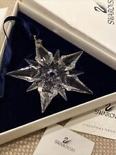 2001 Swarovski Crystal Annual Star Christmas Ornament picture