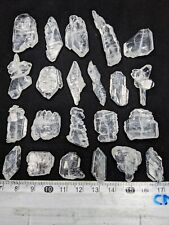 Faden quartz crystals (22 Small pieces lot) from Balochestan Pakistan  picture