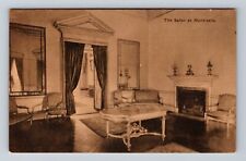 Charlottesville VA-Virginia Salon At Monticello Home Jefferson Vintage Postcard picture