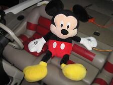 Mickey Mouse figure big big huge huge stuffed 3 ft tall. As big as a small kid picture