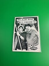 1965 TOPPS GILLIGAN'S ISLAND #1 CARD GILLIGAN & SKIPPER , Excellent No Creases picture