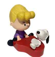 The Peanuts Movie McDonalds Happy Meal Toy Schroeder and Snoopy #9 SEALED picture