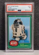 1977 Topps Star Wars #253 R2-D2 (Kenny Baker) - PSA 7 NM - ARTOO-DETOO - Green picture