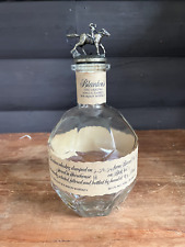 Blantons Bourbon 750ml Empty Bottle w Top Letter S picture