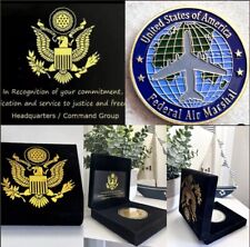 U S Federal Air Marshal Special Agent Police Challenge Officer Coin picture