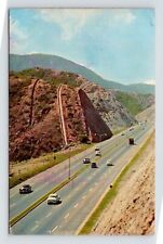 Autopista Venezuela Highway Overlook Scenic Mountain Landscape Chrome Postcard picture