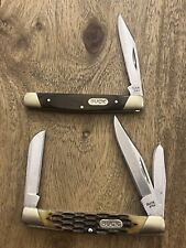 TSA CONFISCATED BUCK 373 Trio/379 Pocket Knives Very Nice (Lot Of 2) ~TASKCo picture