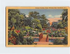 Postcard Oriental Gardens Roger Williams Park Providence Rhode Island USA picture