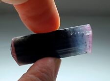 Top Bi-Colour Tourmaline Crystal From Poprook Mine Afghanistan picture