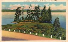 Postcard NY Raquette Lake Adirondacks South Inlet Posted 1946 Vintage PC J9664 picture