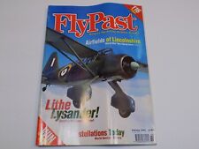Fly Past Magazine Feb 1999 Lincolnshire Lysander Constellation Survivor Airfield picture