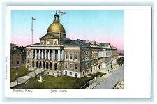 State House Monument Building Boston Massachusetts MA Unposted Postcard picture